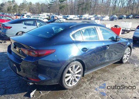 2021 Mazda Mazda3 Preferred из США, поврежденный, VIN JM1BPACL7M1334686